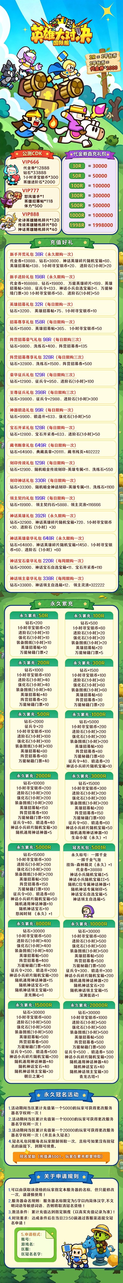 充值介绍